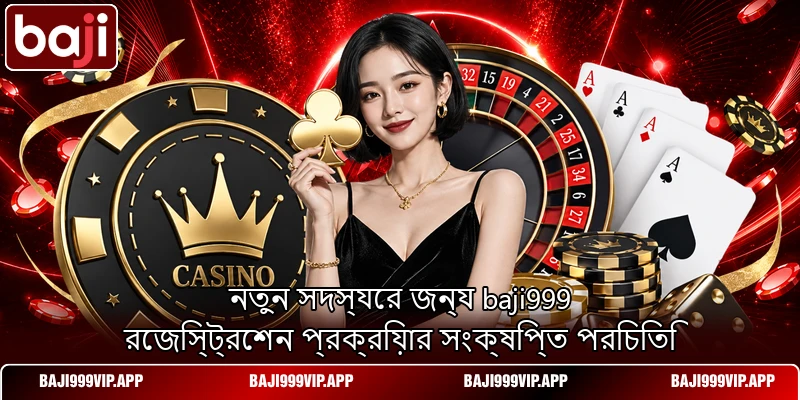 নতুন সদস্যের জন্য baji999 রেজিস্ট্রেশন প্রক্রিয়ার সংক্ষিপ্ত পরিচিতি নতুন সদস্যের জন্য baji999 রেজিস্ট্রেশন প্রক্রিয়ার সংক্ষিপ্ত পরিচিতি