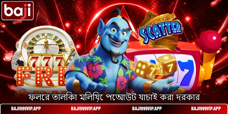 ফলের তালিকা মিলিয়ে পেআউট যাচাই করা দরকার ফলের তালিকা মিলিয়ে পেআউট যাচাই করা দরকার