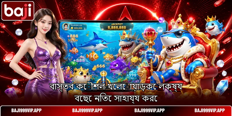বাস্তব কৌশল খেলোয়াড়কে লক্ষ্য বেছে নিতে সাহায্য করে বাস্তব কৌশল খেলোয়াড়কে লক্ষ্য বেছে নিতে সাহায্য করে